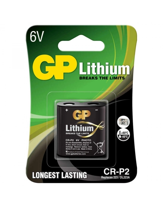 Gp Cr-p2 6v Lityum Pil
