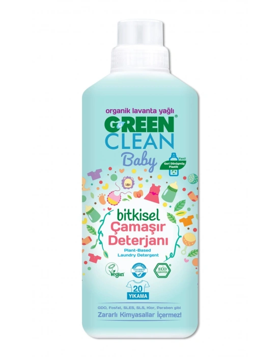 Green Clean Baby Bitkisel Çamaşır Deterjanı 1000ml