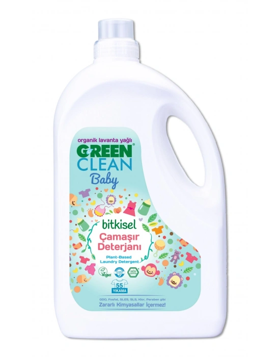Green Clean Baby Bitkisel Çamaşır Deterjanı 2750ml