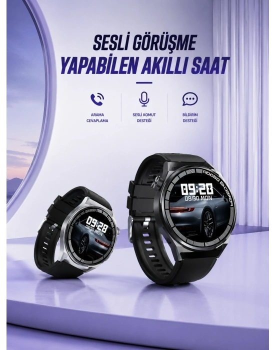 GT8 AKILLI SESLİ GÖRÜŞME YAPABİLEN SAAT