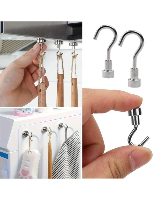 ®  Güçlü Manyetik Mutfak,Banyolar İçin Çok Amaçlı 2li Magnet Askı