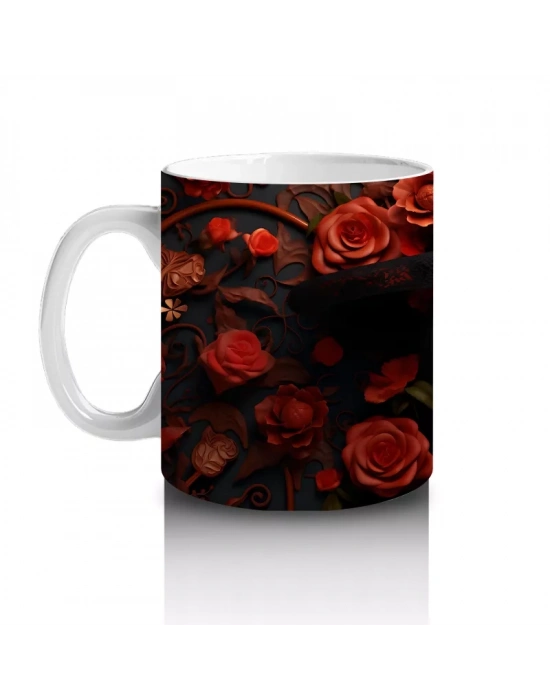 Gül Karanlığında Bembeyaz Maske – Hediyelik Kahve Kupası