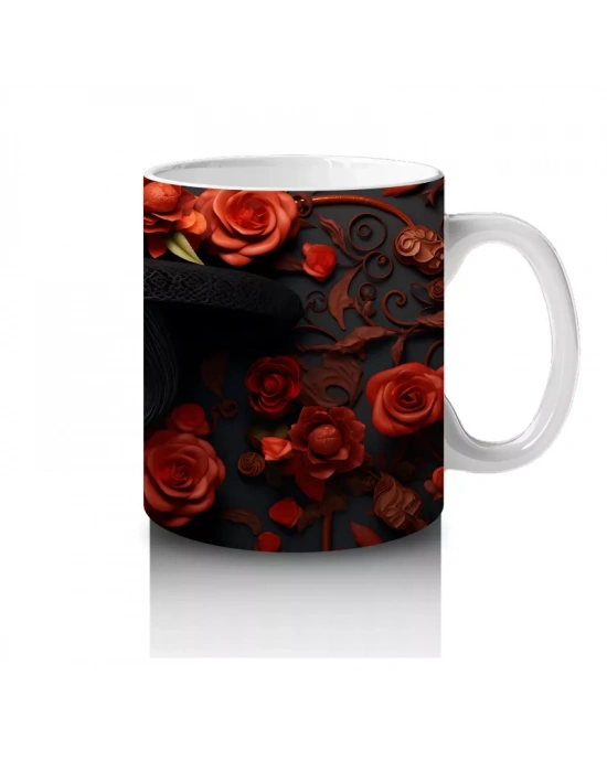 Gül Karanlığında Bembeyaz Maske – Hediyelik Kahve Kupası