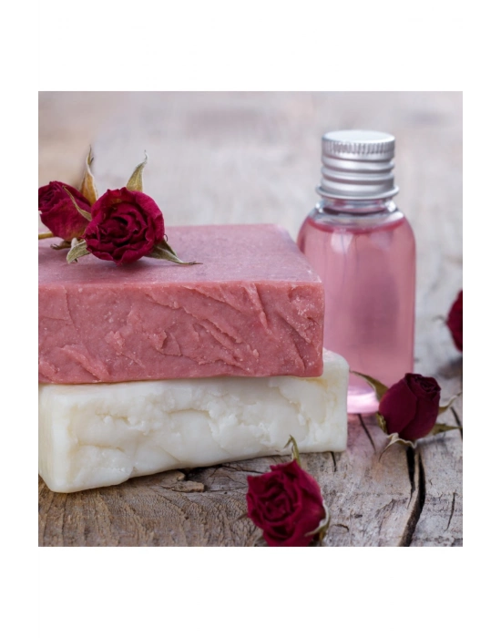 Gül Sabunu Hatay El Yapımı %100 Organik Doğal Sabun 1 Kalıp 130 Gram