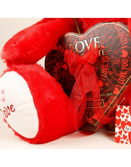 Gül ve Kalp Ayıcık Seti