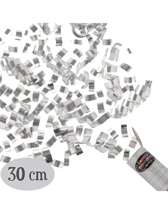 Gümüş Renk Konfeti 30 Cm