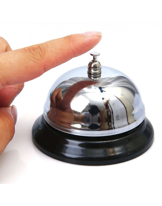 Gümüş Renk Metal Resepsiyon Zili