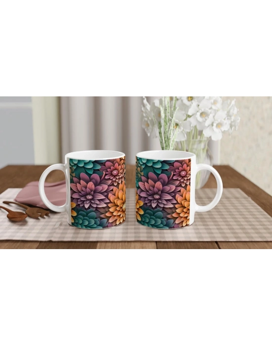 Gün Batımı Bahçesi Kupa Bardak