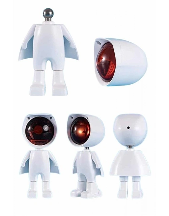 ® Gün Batımı Projektör Lamba Astronot Görünümlü Dekoratif Masa Lambası
