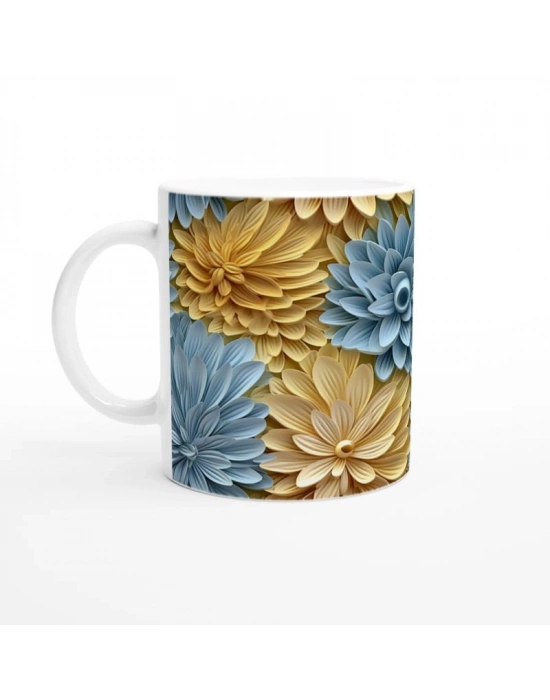 Gün Işığı ve Buz Çiçekleri Kupa Bardak