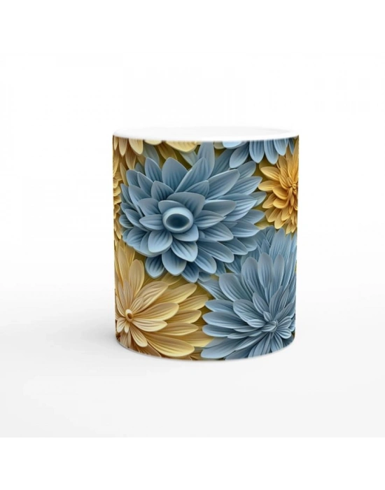 Gün Işığı ve Buz Çiçekleri Kupa Bardak