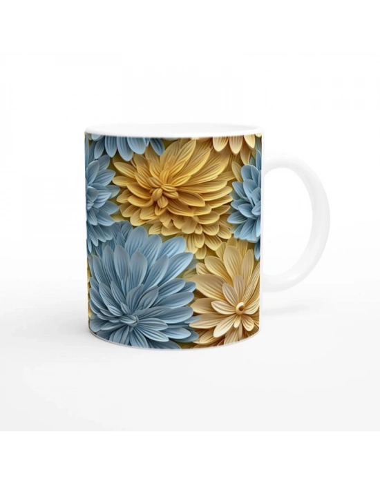 Gün Işığı ve Buz Çiçekleri Kupa Bardak