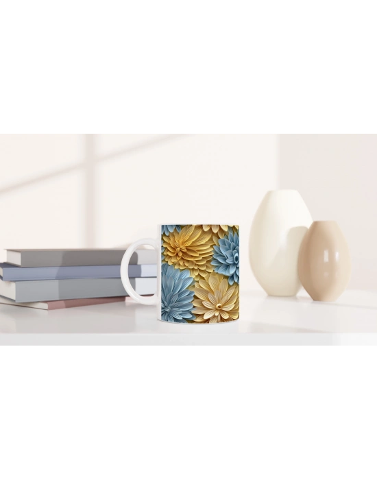 Gün Işığı ve Buz Çiçekleri Kupa Bardak