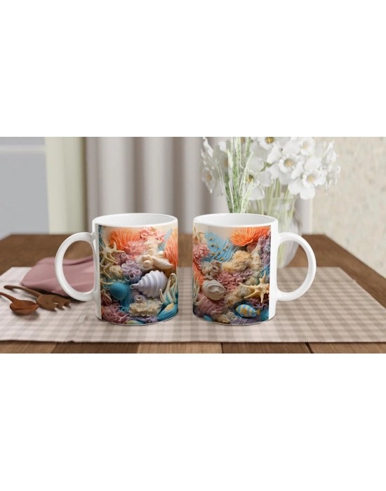 Gündoğumu Renklerinde Sualtı Kupa Bardak