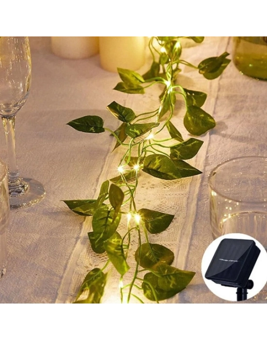 Güneş Enerjili Sarmaşık Led Dekor 5 Metre