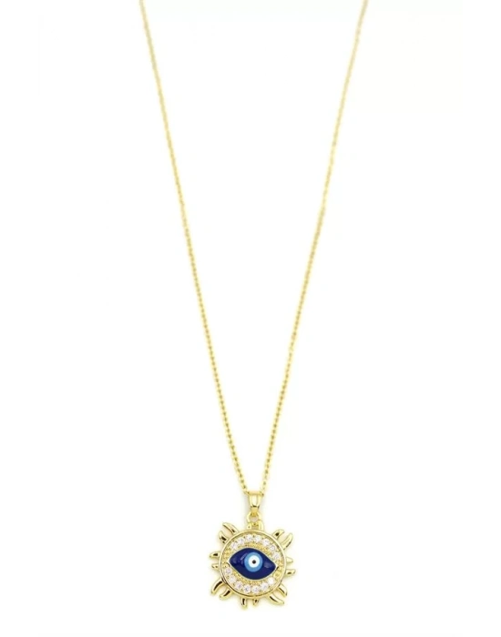 Güneş Kolye - Altın