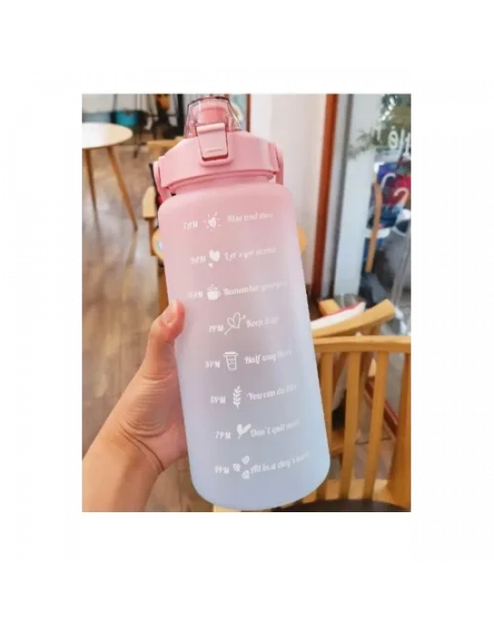 Günlük Motivasyon Su Matarası 2 Litre