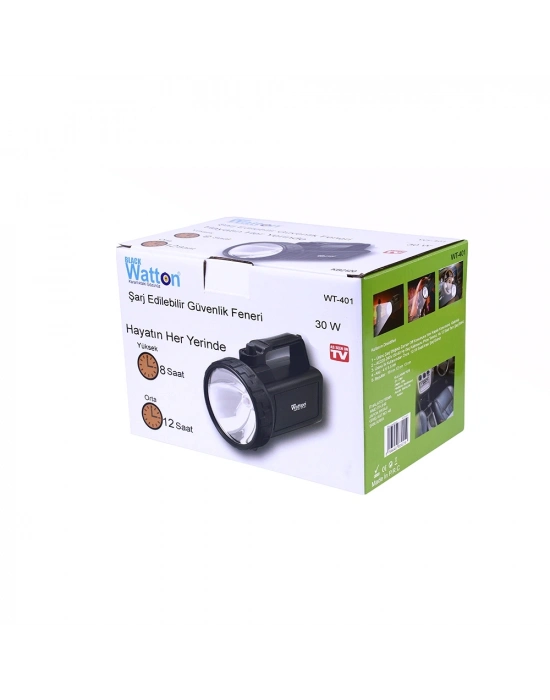 Güvenlik Feneri 30 W Kuvvetinde Wt-401