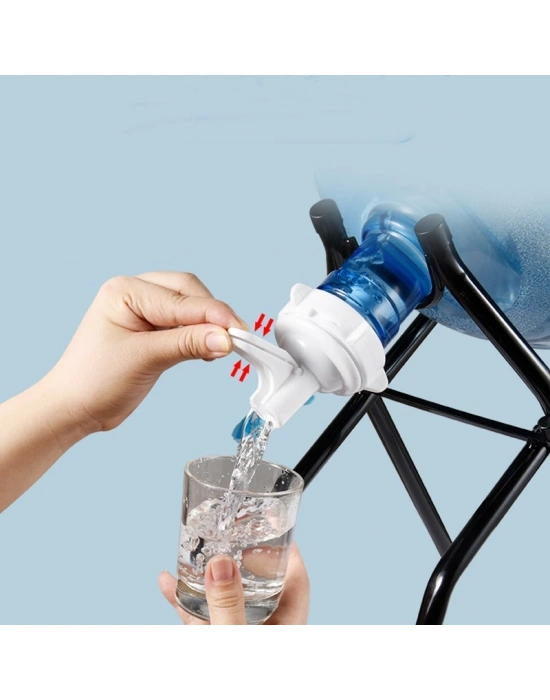 Güvenlikli Damacana Başlığı Kapağı Sızdırmaz Damacana Musluğu