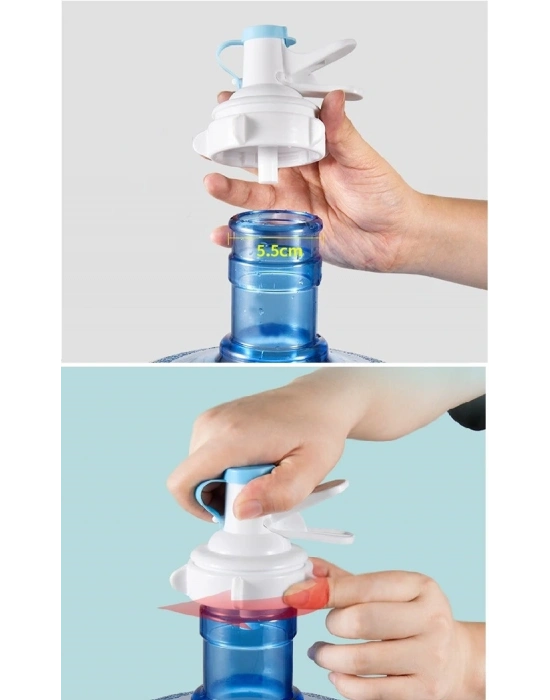 Güvenlikli Damacana Başlığı Kapağı Sızdırmaz Damacana Musluğu