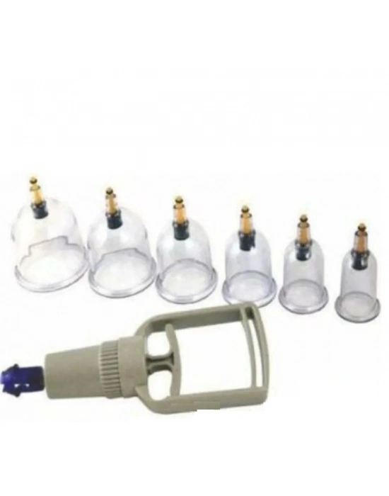 Hacamat Seti Hortumlu - Vakumlu Hortumlu Kupa Çekme Seti (model 3)