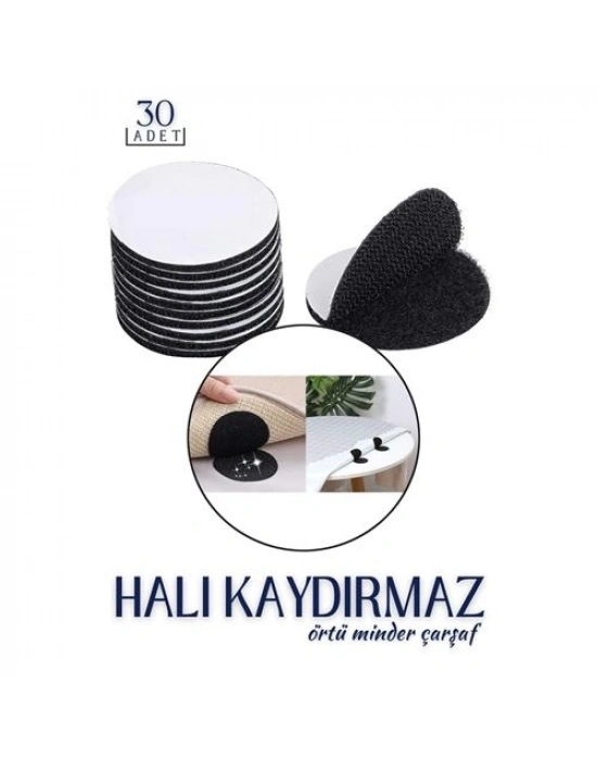 Halı Kaydırmaz Cırt Pedler 30 ADET 718826