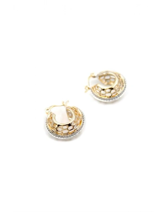 Halka Küpe - 14K Altın