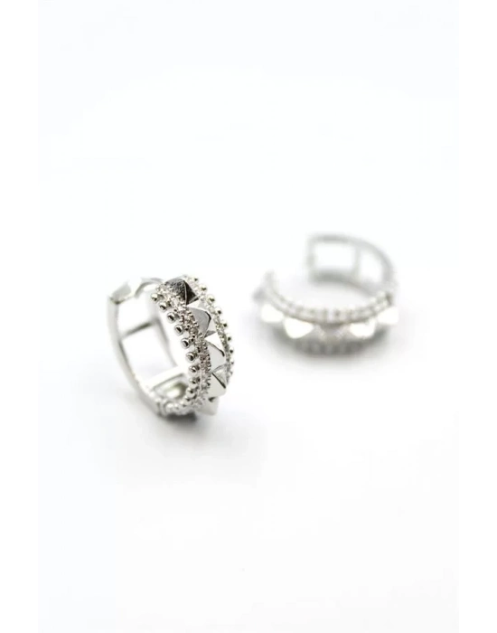 Halka Küpe - Gümüş