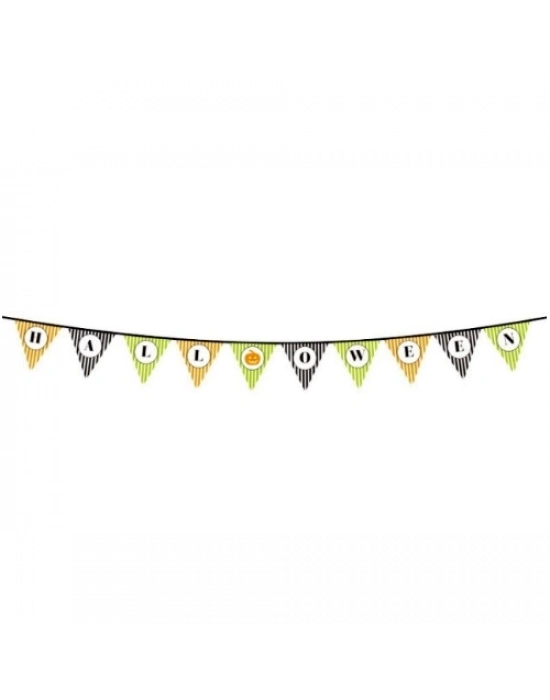 Halloween Kabak Banner Süsü