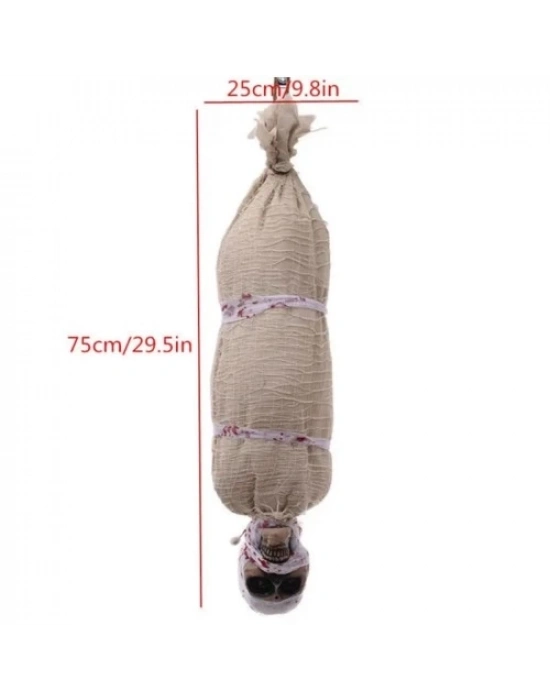 Halloween Sensörlü Işıklı Hareketli Mumya