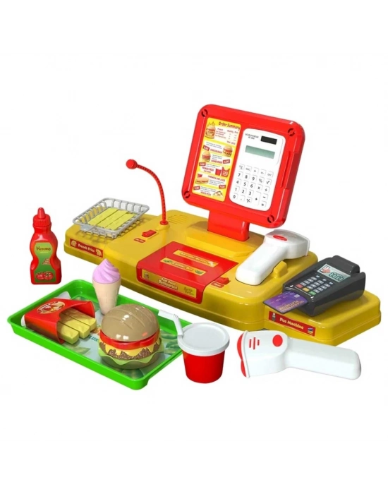 Hamburger Dükkanı Yazar Kasa Seti