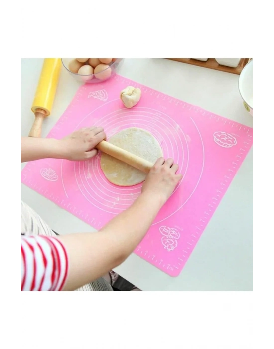 Hamur Açma Matı Ölçekli 40x50 Cm. Royaleks-156