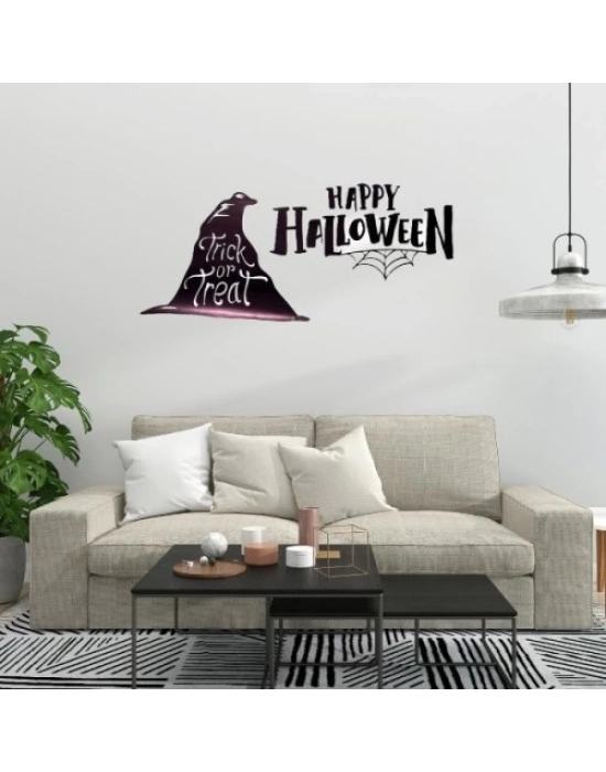 Happy Halloween Temalı Duvar Stickerı