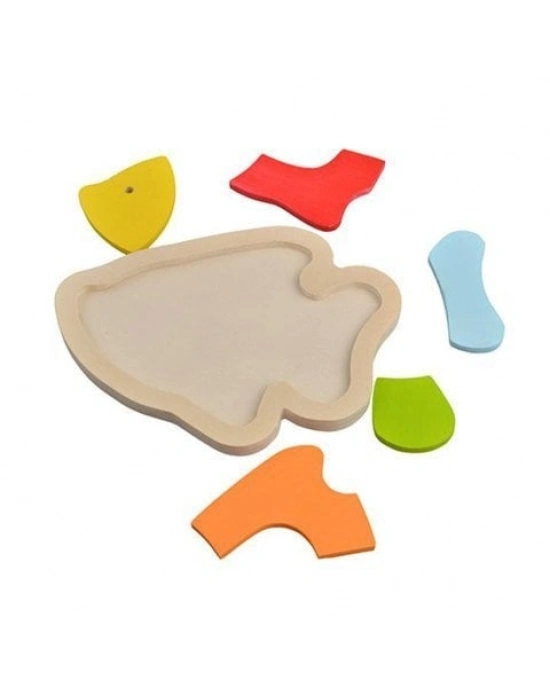 Happy Junior Montessori Eğitici Oyuncak Bul-Tak Balık