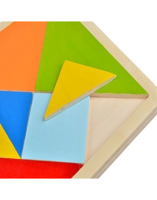Happy Junior Montessori Eğitici Oyuncak Tangram