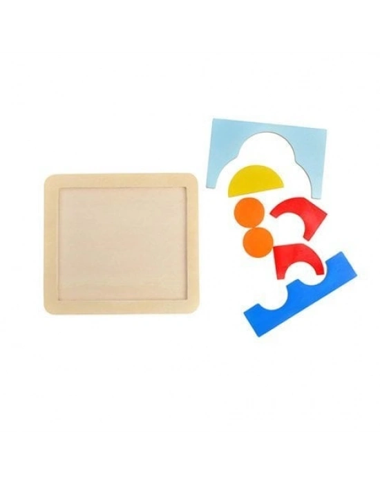 Happy Junior Montessori Eğitici Renkli Oyuncak Bul-Tak Araba