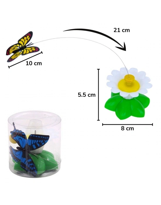 ®  Hareketli Dönen Kelebek - Kedi Oyuncağı ( Pille Çalışır)