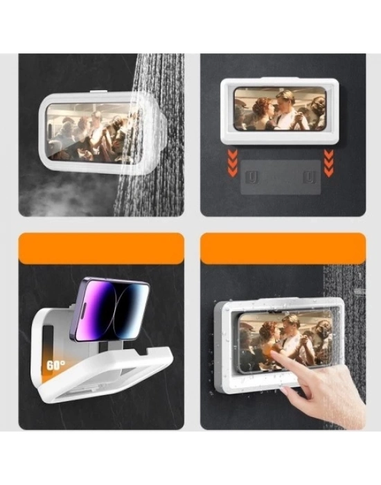 Hareketli Su Geçirmez Telefon Tutucu Stand