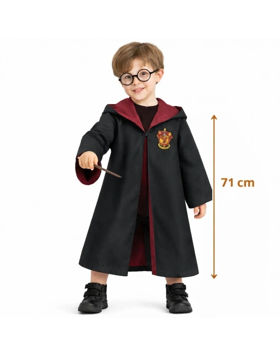Harry Potter Bebek Kostüm Seti – Asa Gözlük Pelerin 71 Cm (2-4 Yaş)