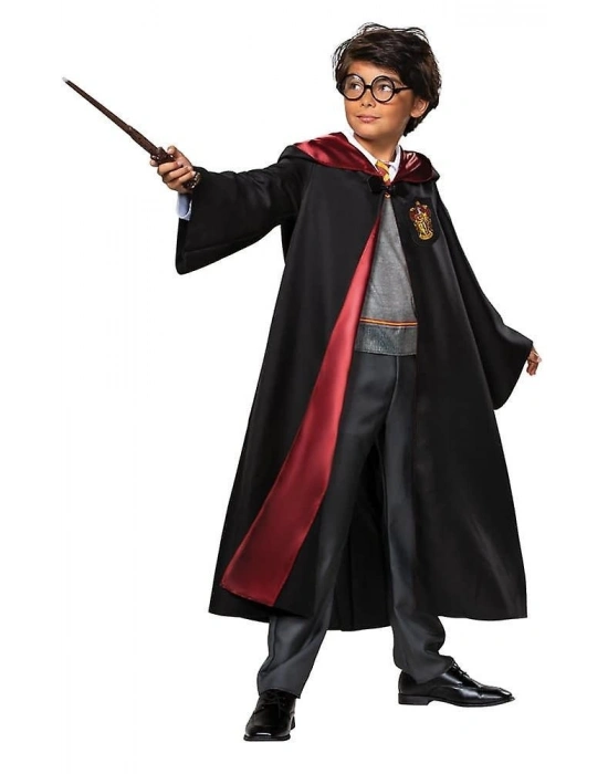 Harry Potter Gryffindor Cübbe Çocuk Boy - Harry Potter Kostümü 11-12 Yaş