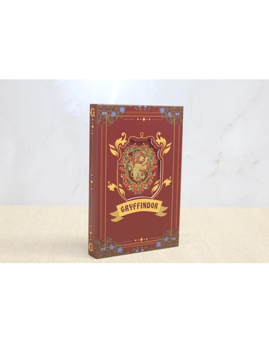 Harry Potter Gryffindor Deri Defter
