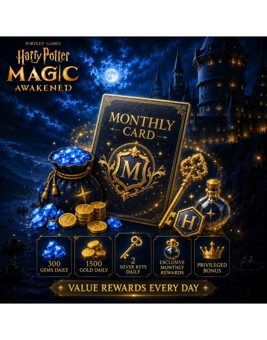 Harry Potter: Magic Awakened Montlhy Card