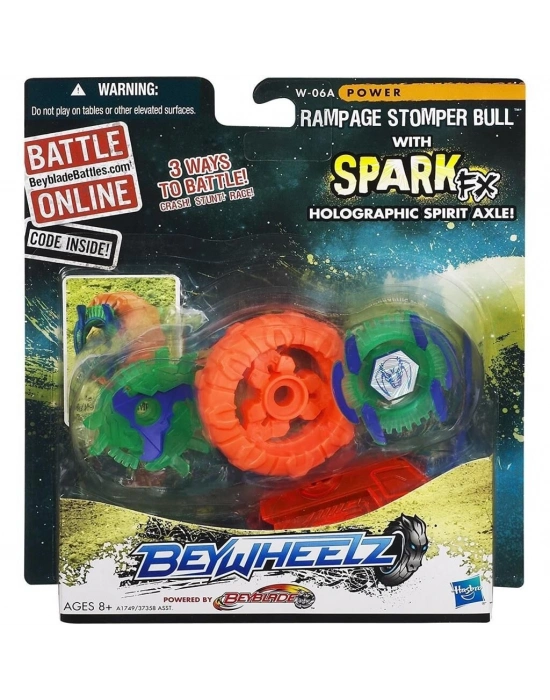 Hasbro Beywheelz W-06 A Rampage Stomper Bull Battler - 37358-A1749