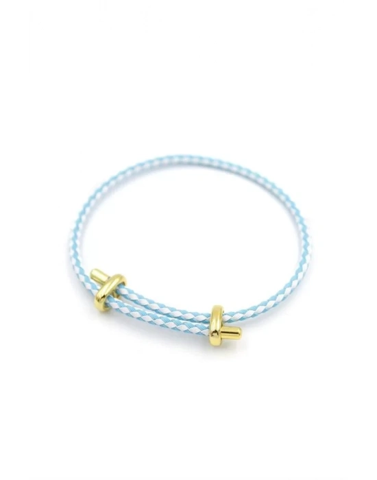 Hasır Bileklik - Mavi