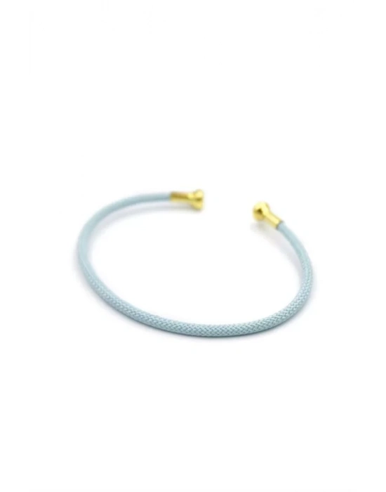 Hasır Pndr Bileklik - Açık Mavi