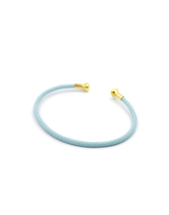 Hasır Pndr Bileklik - Açık Mavi