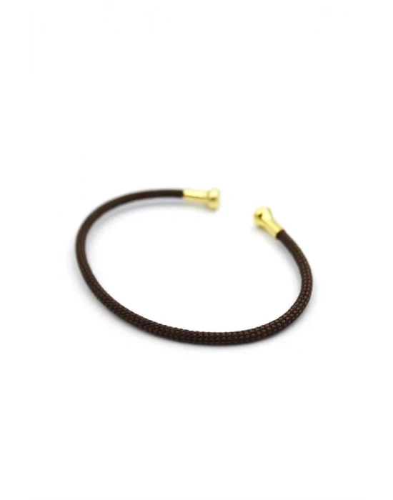 Hasır Pndr Bileklik - Kahverengi