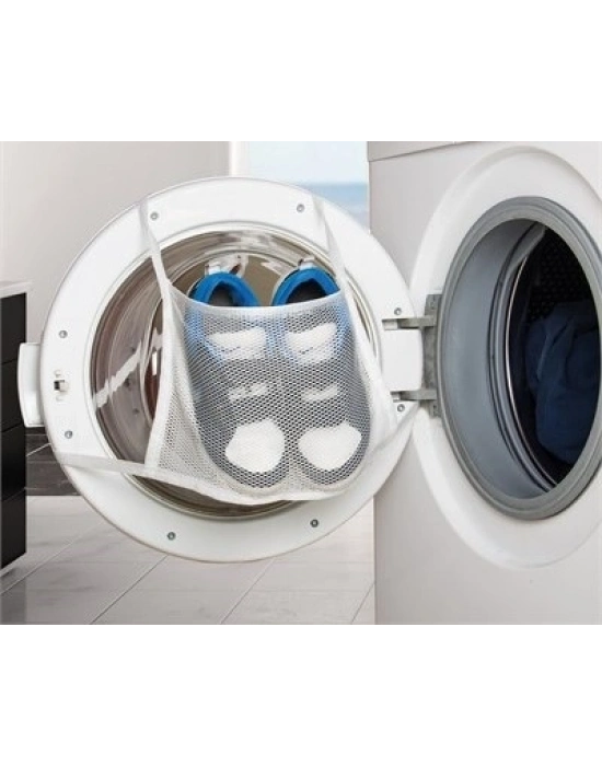 Hassas Çamaşır - Ayakkabı Yıkama Filesi Kapak Bağlamalı 35 X 20 Cm