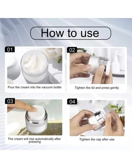 Hava Almayan Losyon Kavanozu 50 Ml