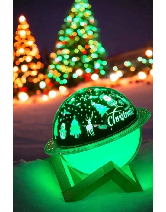 ® Hava Nemlendirici Masa ve Gece Lambası USB Projeksiyon Aromaterapi